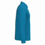 PS_K243-S_TROPICALBLUE - Hidalgo-werbeartikel Polo lange mouwen, tropical blue — productfoto 65