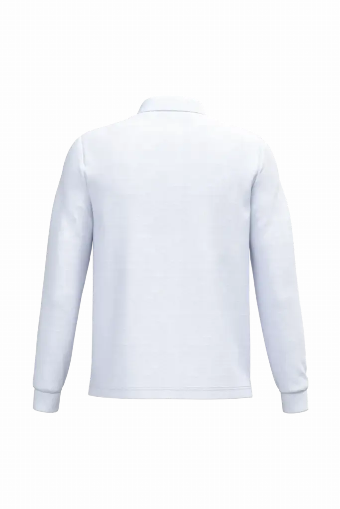PS_K243-B_WHITE - Hidalgo-werbeartikel Polo lange mouwen, white — productfoto 70