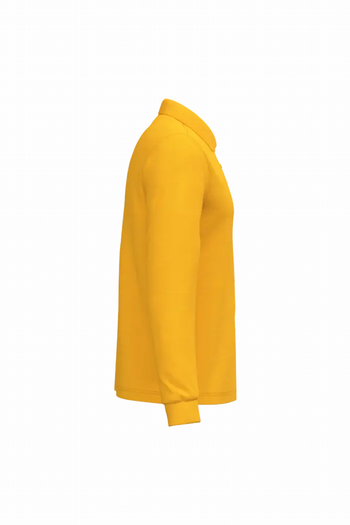 PS_K243-S_YELLOW - Hidalgo-werbeartikel Polo lange mouwen, yellow — productfoto 74