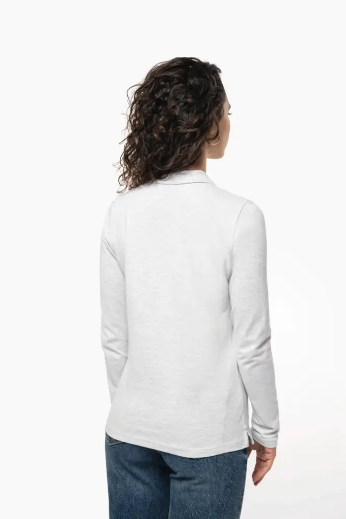 Damespolo lange mouwen — productfoto 2