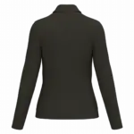 Damespolo lange mouwen, dark khaki — productfoto 21