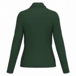Damespolo lange mouwen, forest green — productfoto 24