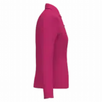 Damespolo lange mouwen, fuchsia — productfoto 25