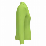 Damespolo lange mouwen, lime — productfoto 37