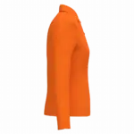 Damespolo lange mouwen, orange — productfoto 43