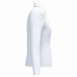 Damespolo lange mouwen, white — productfoto 64