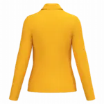 Damespolo lange mouwen, yellow — productfoto 72