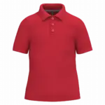 PS_K249_RED - Hidalgo-werbeartikel Kinderpolo korte mouwen — productfoto 24