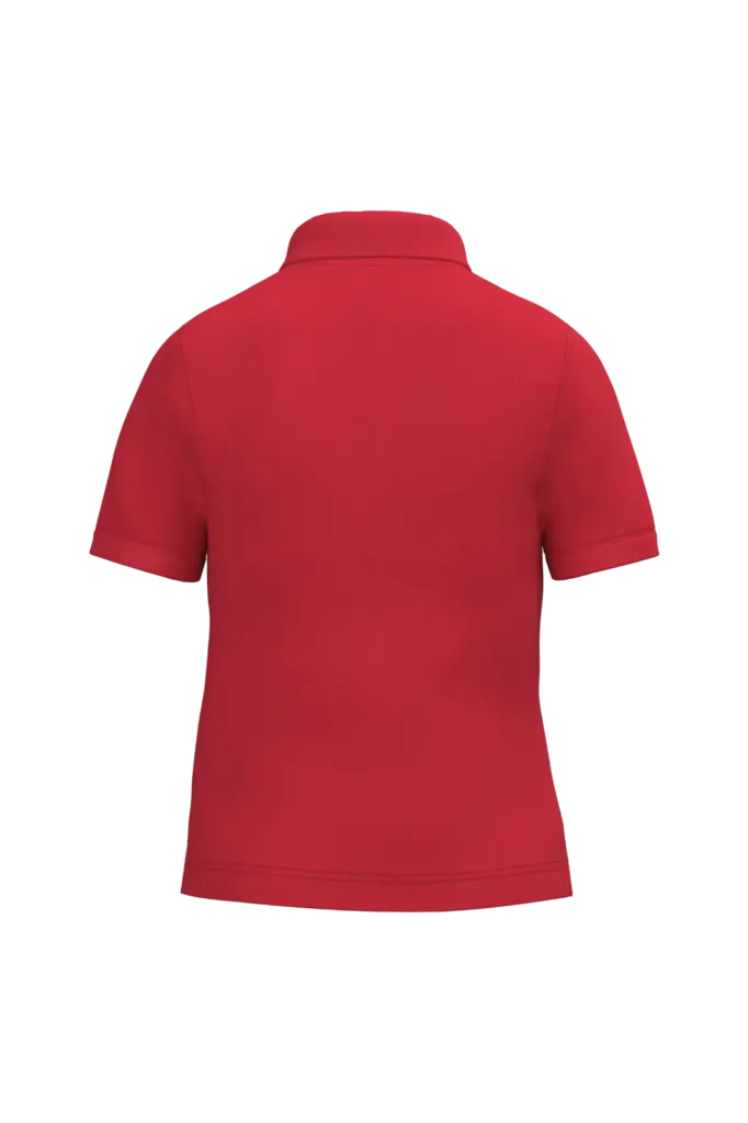 PS_K249-B_RED - Hidalgo-werbeartikel Kinderpolo korte mouwen — productfoto 25