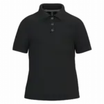 PS_K249_BLACK - Hidalgo-werbeartikel Kinderpolo korte mouwen, black — productfoto 18