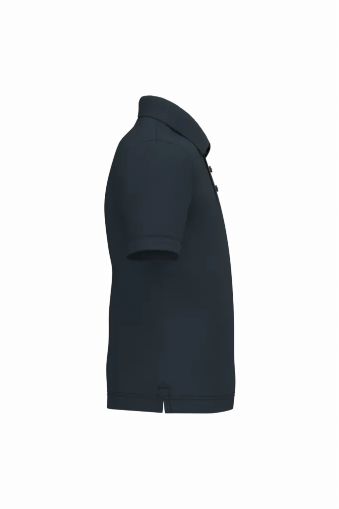 PS_K249-S_NAVY - Hidalgo-werbeartikel Kinderpolo korte mouwen, navy — productfoto 20