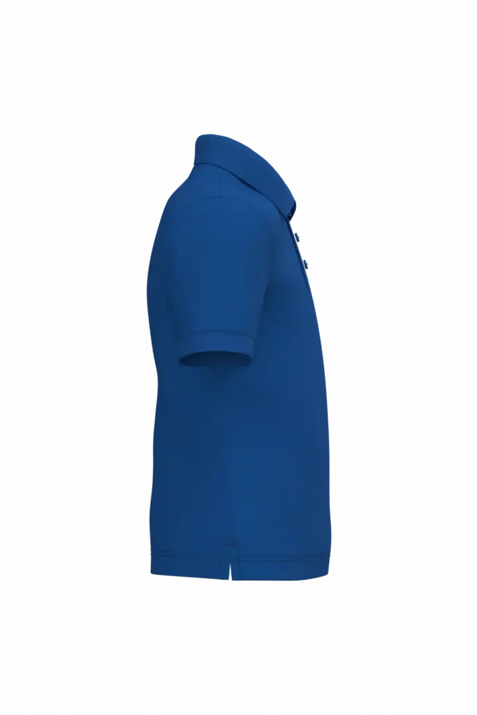 PS_K249-S_ROYALBLUE - Hidalgo-werbeartikel Kinderpolo korte mouwen, royal blue — productfoto 26