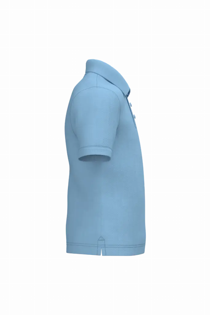 PS_K249-S_SKYBLUE - Hidalgo-werbeartikel Kinderpolo korte mouwen, sky blue — productfoto 29