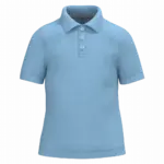 PS_K249_SKYBLUE - Hidalgo-werbeartikel Kinderpolo korte mouwen, sky blue — productfoto 30