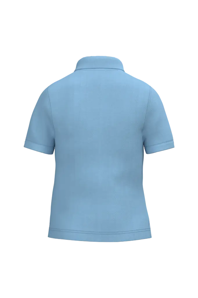 PS_K249-B_SKYBLUE - Hidalgo-werbeartikel Kinderpolo korte mouwen, sky blue — productfoto 31