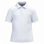 PS_K249_WHITE - Hidalgo-werbeartikel Kinderpolo korte mouwen, white — productfoto 33