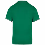 PS_K250-B_KELLYGREEN-LIGHTGREY-WHITE - Hidalgo-werbeartikel Polo korte mouwen, kelly green/light grey/white — productfoto 25