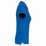 Damespolo korte mouwen, light royal blue / red / white — productfoto 102