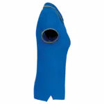 Damespolo korte mouwen, light royal blue/yellow/white — productfoto 123