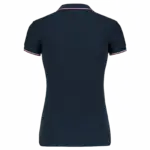 Damespolo korte mouwen, navy / wine / white — productfoto 175