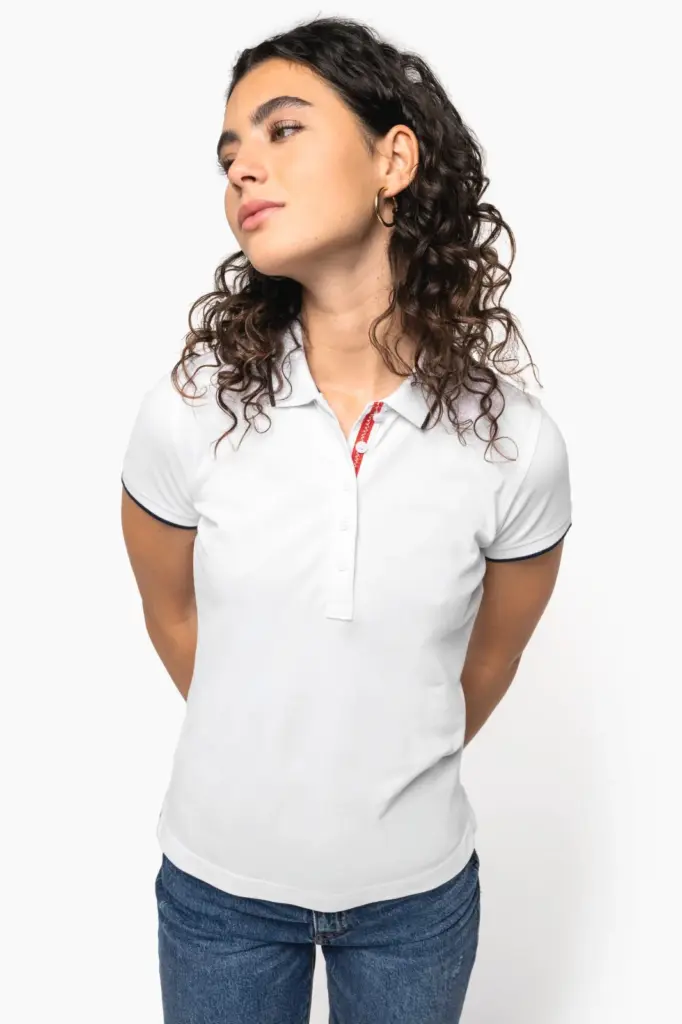 Damespolo korte mouwen — productfoto 10