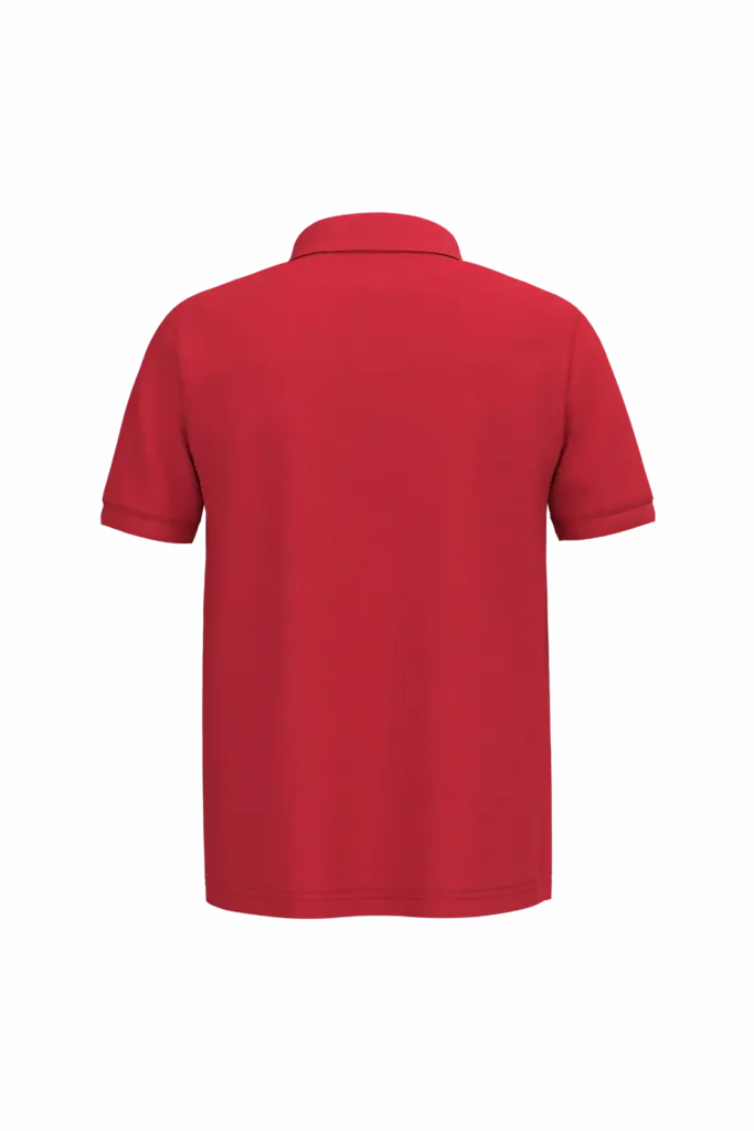 PS_K254-B-2_RED - Hidalgo-werbeartikel Piqué-herenpolo korte mouwen — productfoto 61