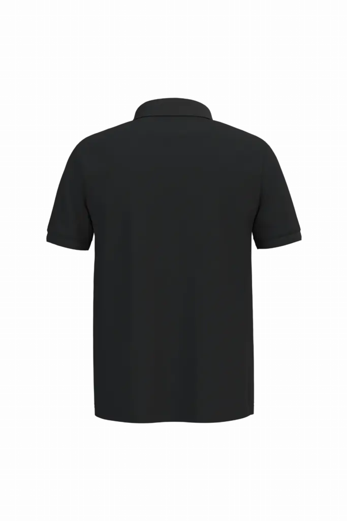 PS_K254-B-2_BLACK - Hidalgo-werbeartikel Piqué-herenpolo korte mouwen, black — productfoto 13