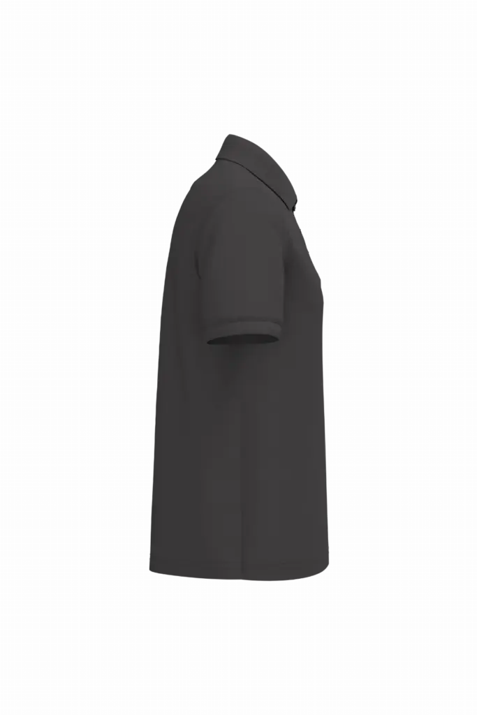 PS_K254-S_DARKGREY - Hidalgo-werbeartikel Piqué-herenpolo korte mouwen, dark grey — productfoto 17