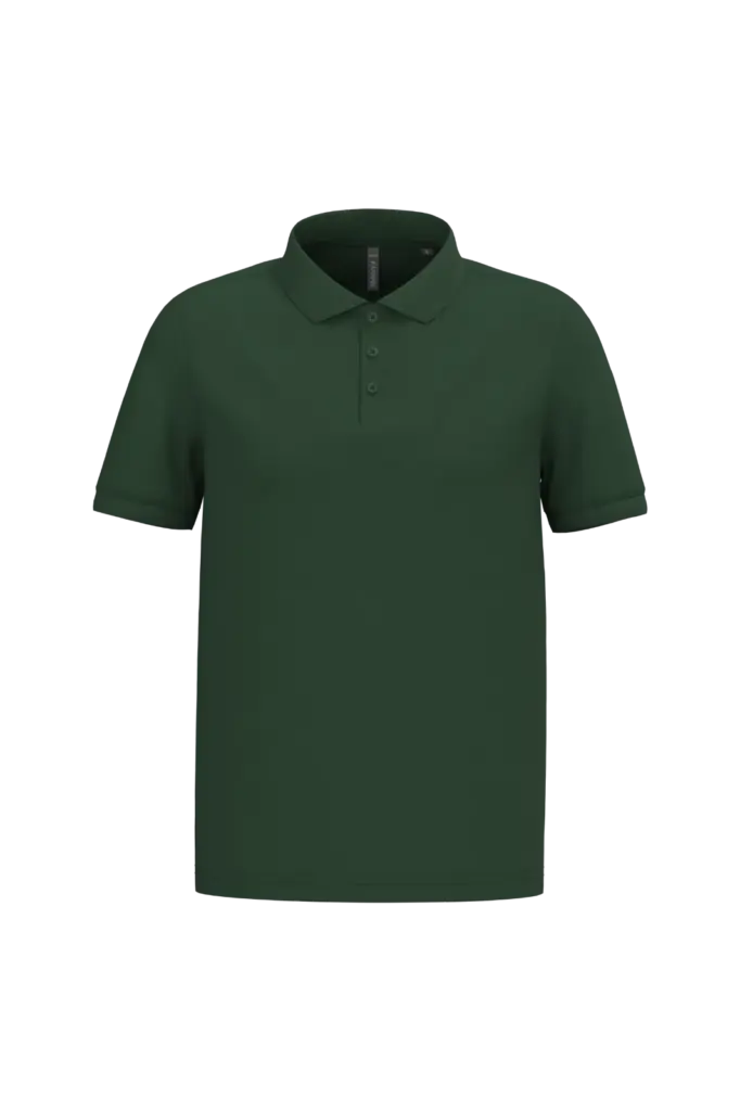 PS_K254-2_FORESTGREEN - Hidalgo-werbeartikel Piqué-herenpolo korte mouwen, forest green — productfoto 27