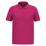 PS_K254-2_FUCHSIA - Hidalgo-werbeartikel Piqué-herenpolo korte mouwen, fuchsia — productfoto 30