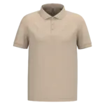 PS_K254-2_LIGHTSAND - Hidalgo-werbeartikel Piqué-herenpolo korte mouwen, light sand — productfoto 39