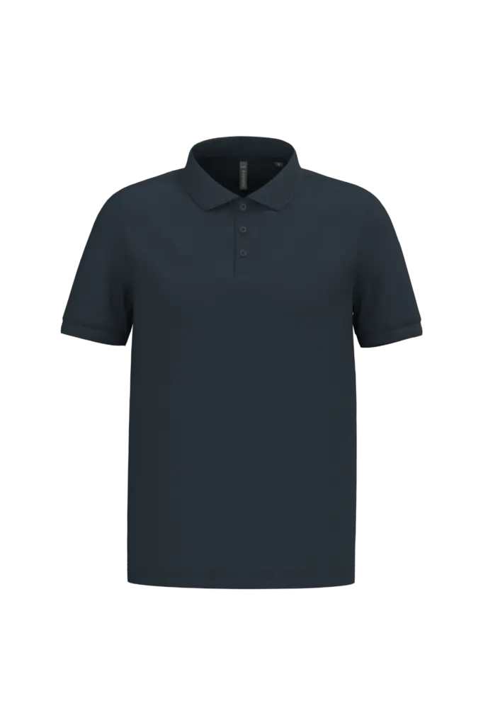 PS_K254-2_NAVY - Hidalgo-werbeartikel Piqué-herenpolo korte mouwen, navy — productfoto 45