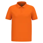 PS_K254-2_ORANGE - Hidalgo-werbeartikel Piqué-herenpolo korte mouwen, orange — productfoto 48
