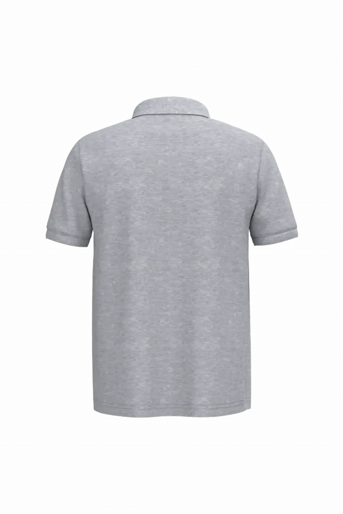PS_K254-B-2_OXFORDGREY - Hidalgo-werbeartikel Piqué-herenpolo korte mouwen, oxford grey — productfoto 52