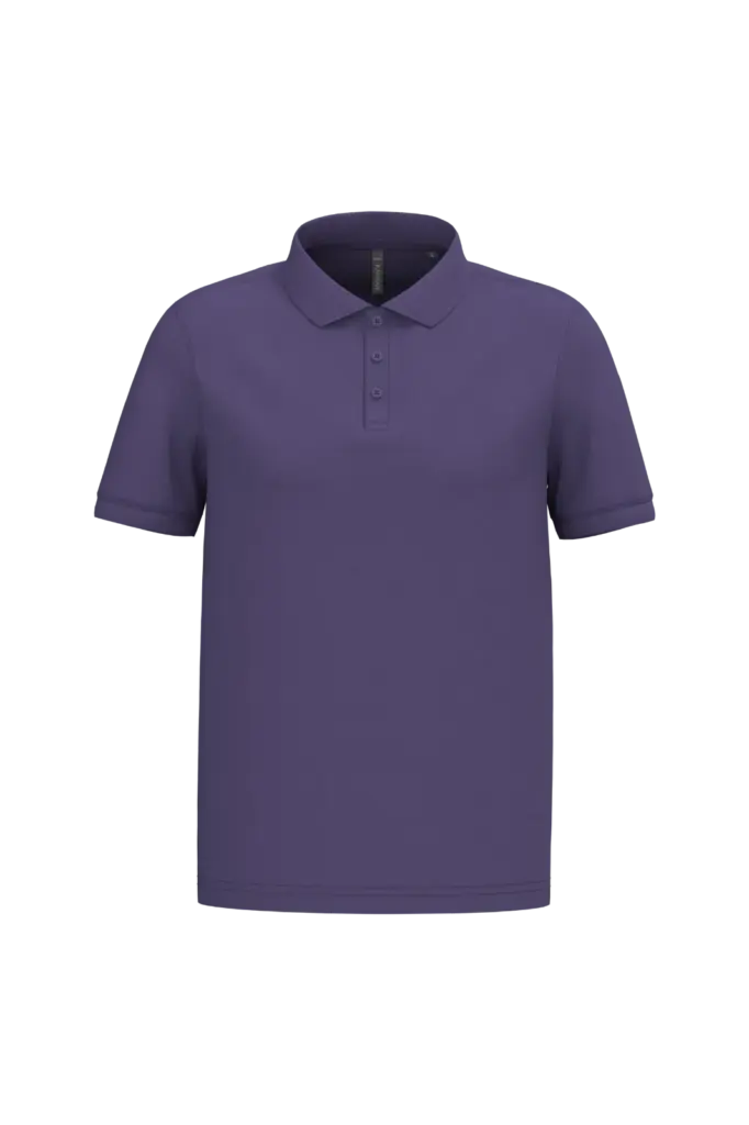 PS_K254-2_PURPLE - Hidalgo-werbeartikel Piqué-herenpolo korte mouwen, purple — productfoto 57