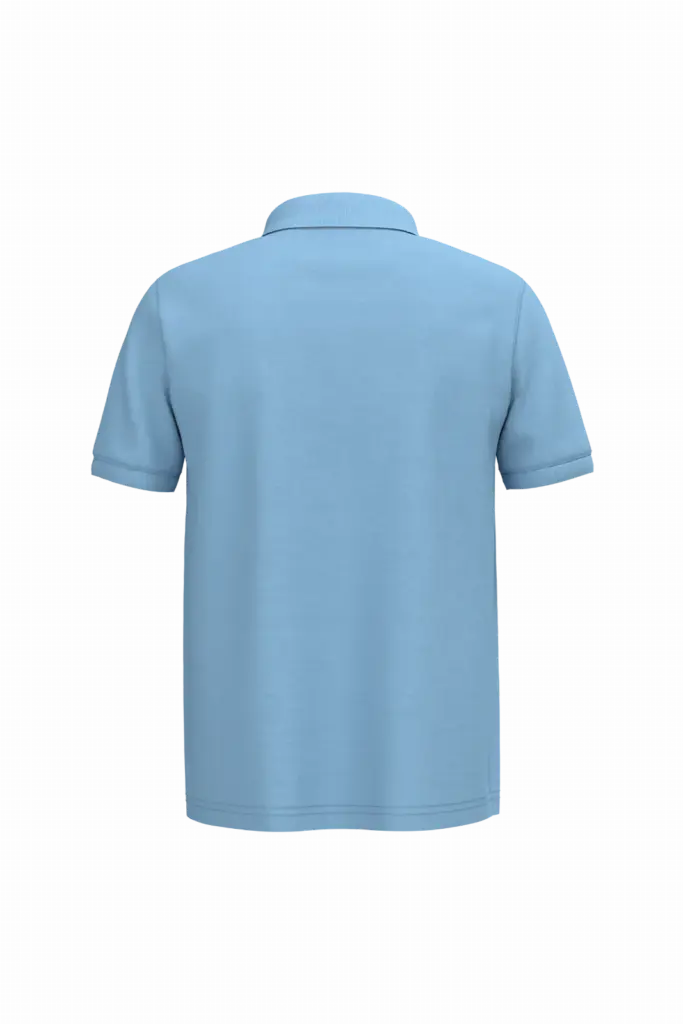 PS_K254-B-2_SKYBLUE - Hidalgo-werbeartikel Piqué-herenpolo korte mouwen, sky blue — productfoto 67