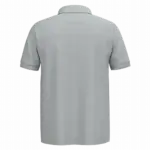 PS_K254-B-2_SNOWGREY - Hidalgo-werbeartikel Piqué-herenpolo korte mouwen, snow grey — productfoto 70