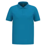 PS_K254-2_TROPICALBLUE - Hidalgo-werbeartikel Piqué-herenpolo korte mouwen, tropical blue — productfoto 72