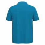 PS_K254-B-2_TROPICALBLUE - Hidalgo-werbeartikel Piqué-herenpolo korte mouwen, tropical blue — productfoto 73