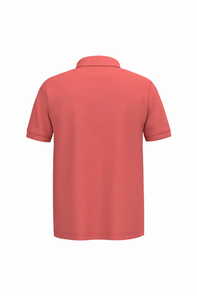 PS_K254-B-2_TRUECORAL - Hidalgo-werbeartikel Piqué-herenpolo korte mouwen, true coral — productfoto 76