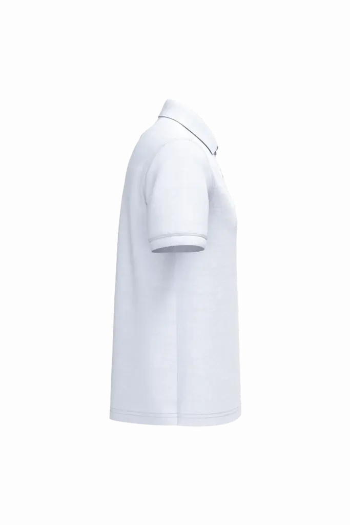 PS_K254-S_WHITE - Hidalgo-werbeartikel Piqué-herenpolo korte mouwen, white — productfoto 77