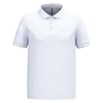 PS_K254-2_WHITE - Hidalgo-werbeartikel Piqué-herenpolo korte mouwen, white — productfoto 78