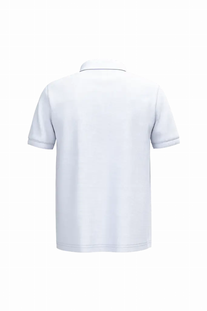 PS_K254-B-2_WHITE - Hidalgo-werbeartikel Piqué-herenpolo korte mouwen, white — productfoto 79