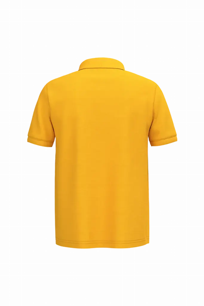 PS_K254-B_YELLOW - Hidalgo-werbeartikel Piqué-herenpolo korte mouwen, yellow — productfoto 85