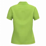 Piqué-damespolo korte mouwen, lime — productfoto 41