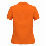 Piqué-damespolo korte mouwen, orange — productfoto 47