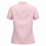 Piqué-damespolo korte mouwen, pale pink — productfoto 53