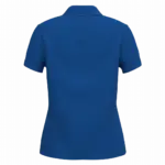 Piqué-damespolo korte mouwen, royal blue — productfoto 62