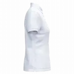 Piqué-damespolo korte mouwen, white — productfoto 75