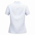 Piqué-damespolo korte mouwen, white — productfoto 77